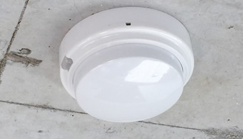 感知器点検 施工後