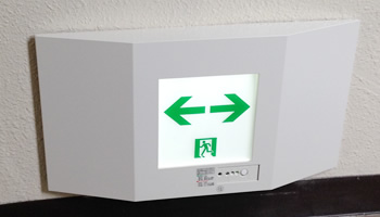 誘導灯改修工事 施工後