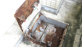 避難器具改修工事 施工前